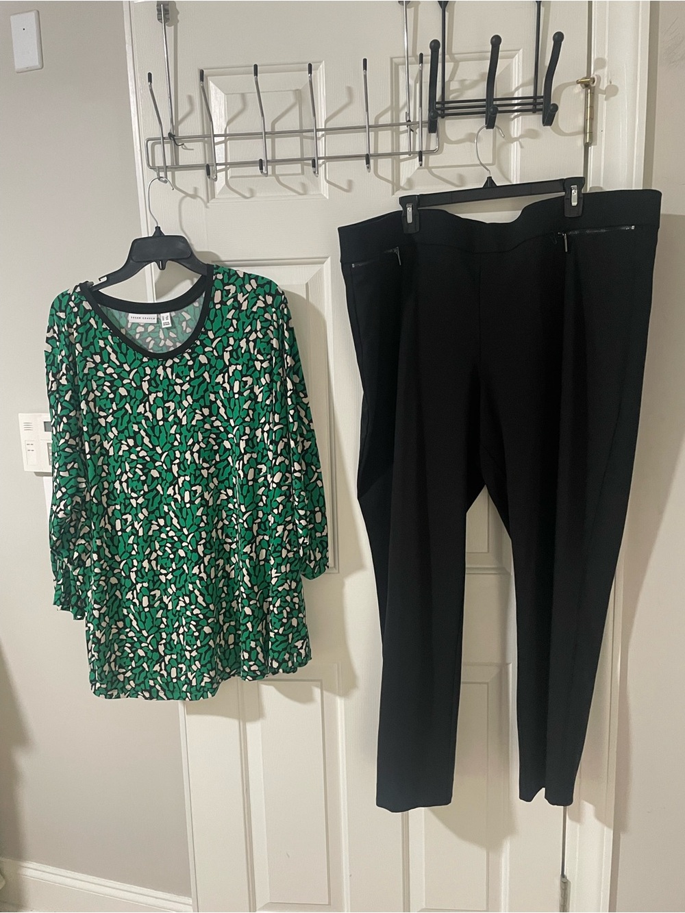 Black Tailored lane Bryant 3x Trousers - Sleek Workwear Susan gra 3x top
